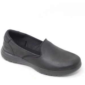 Skechers Men's Black Flex Lavish Comfort Loafers size 8